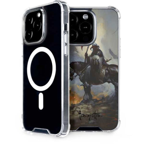 Death Dealer on Horseback by Frazetta iPhone 15 Pro MagSafe Case