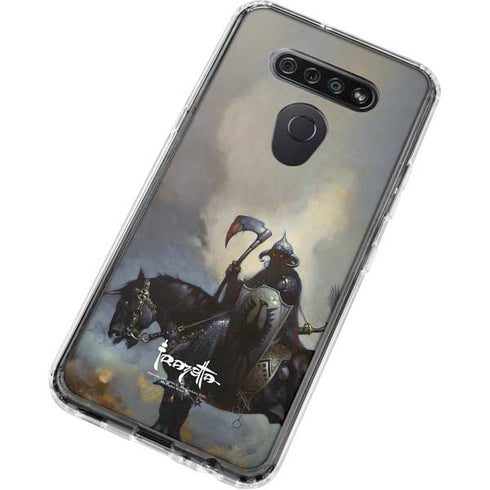 Death Dealer on Horseback by Frazetta LG K51/Q51 Clear Case