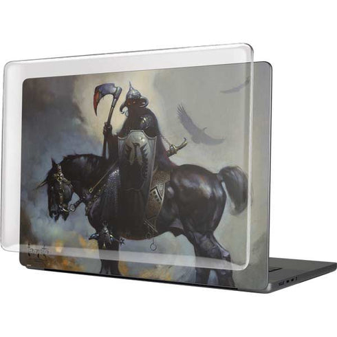 Death Dealer on Horseback by Frazetta MacBook Pro 16in (2021-25) Case plus Skin