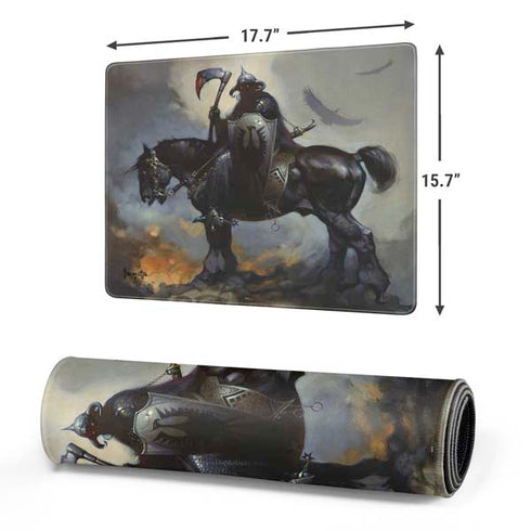 Death Dealer on Horseback by Frazetta Gaming Mouse Pad