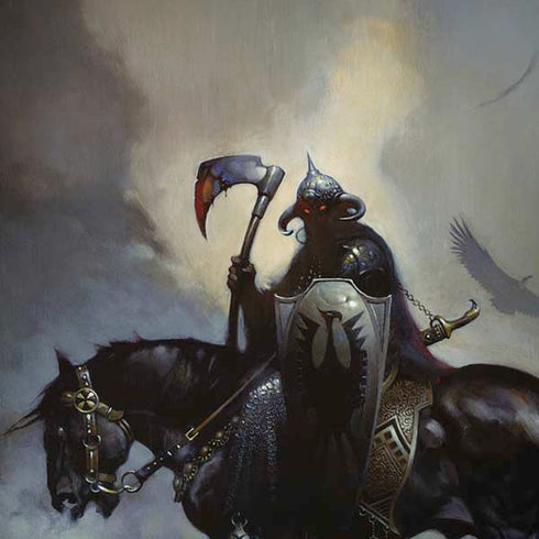 Frazetta Death Dealer on Horseback Moto G6 Skin