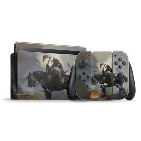 Frazetta Death Dealer on Horseback Nintendo Switch Bundle Skin