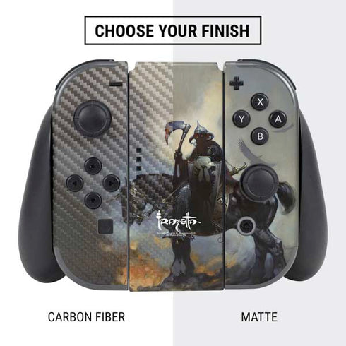 Frazetta Death Dealer on Horseback Nintendo Switch Bundle Skin