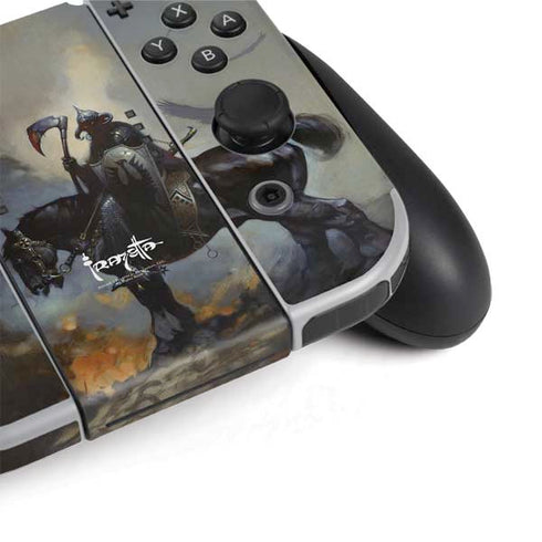 Frazetta Death Dealer on Horseback Nintendo Switch OLED (2021) Skin