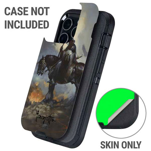 Death Dealer on Horseback by Frazetta Otterbox Defender iPhone Skin