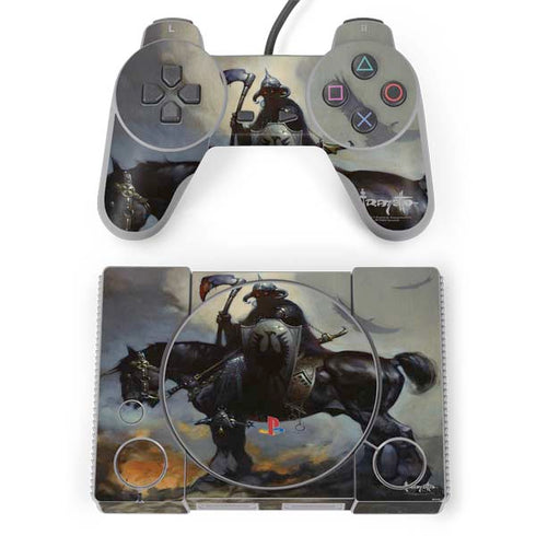 Frazetta Death Dealer on Horseback PlayStation Classic Bundle Skin