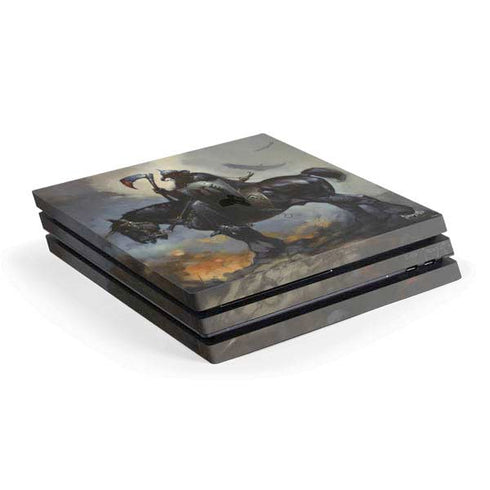 Frazetta Death Dealer on Horseback PS4 Pro Console Skin