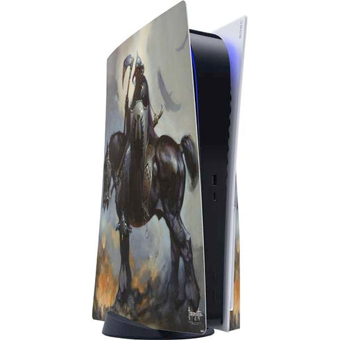 Frazetta Death Dealer on Horseback PS5 Console Skin