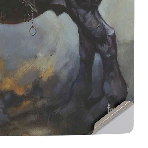 Death Dealer on Horseback by Frazetta PS5 Slim Disk Console Skin