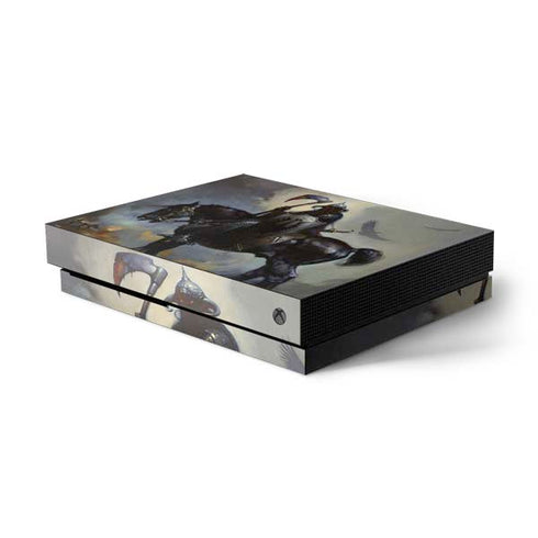 Frazetta Death Dealer on Horseback Xbox One X Console Skin