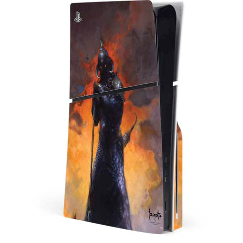 Death Dealer by Frazetta PS5 Slim Disk Console Skin