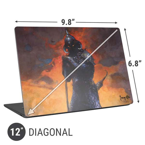 Frazetta Death Dealer Universal Laptop 12in (9.8 x 6.8in) Skin