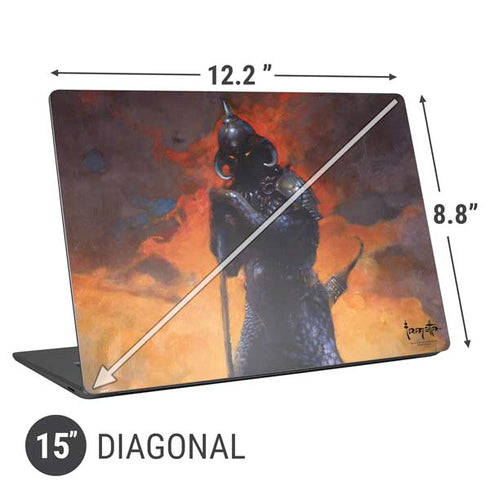 Frazetta Death Dealer Universal Laptop 15in (12.2 x 8.8in) Skin
