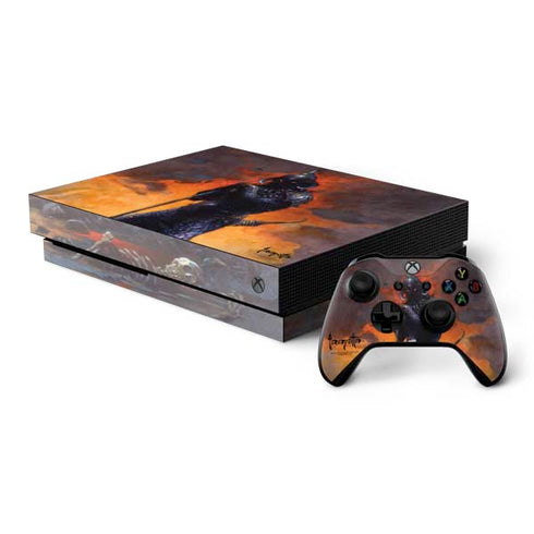 Frazetta Death Dealer Xbox One X Bundle Skin