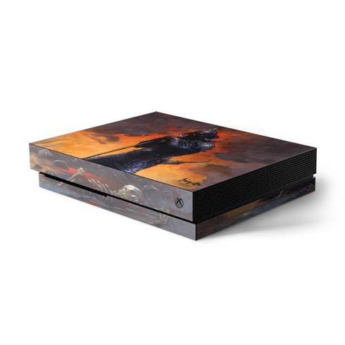 Frazetta Death Dealer Xbox One X Console Skin