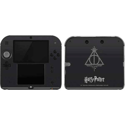 Wizarding Worlds Harry Potter Deathly Hallows Symbol Nintendo 2DS Skin