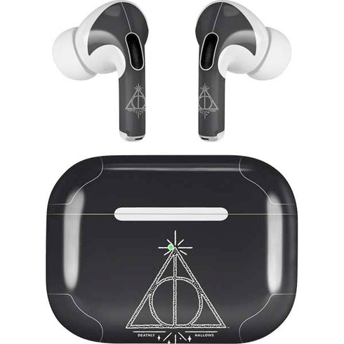 Wizarding Worlds Harry Potter Deathly Hallows Symbol AirPods Pro 2nd Gen Skin