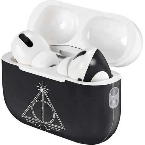 Wizarding Worlds Harry Potter Deathly Hallows Symbol AirPods Pro 2nd Gen Skin