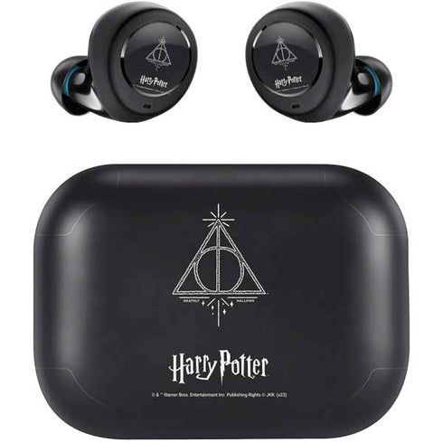 Wizarding Worlds Harry Potter Deathly Hallows Symbol Amazon Echo Buds Skin