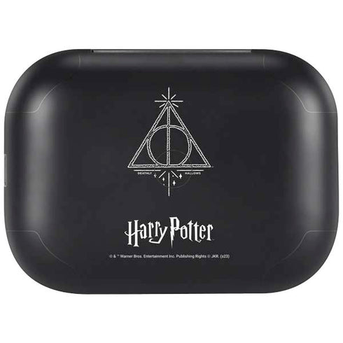 Wizarding Worlds Harry Potter Deathly Hallows Symbol Amazon Echo Buds Skin