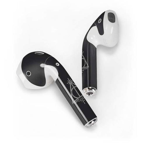 Wizarding Worlds Harry Potter Deathly Hallows Symbol Apple AirPods 2 Skin