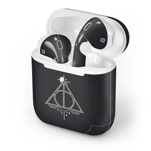 Wizarding Worlds Harry Potter Deathly Hallows Symbol Apple AirPods 2 Skin