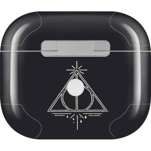 Wizarding Worlds Harry Potter Deathly Hallows Symbol Apple AirPods (3rd Gen 2021) Skin