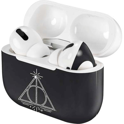 Wizarding Worlds Harry Potter Deathly Hallows Symbol Apple AirPods Pro Skin
