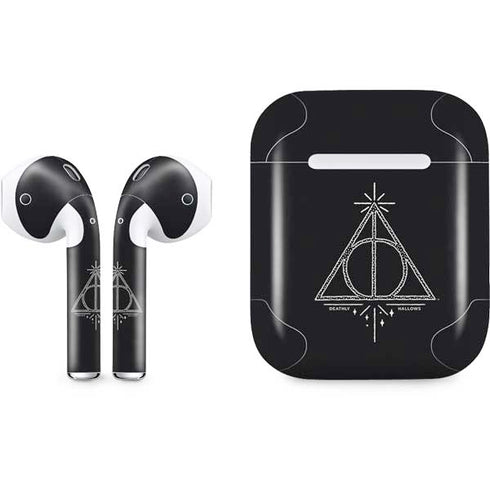 Wizarding Worlds Harry Potter Deathly Hallows Symbol Apple AirPods Skin