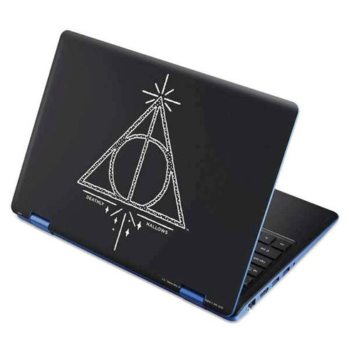 Wizarding Worlds Harry Potter Deathly Hallows Symbol Aspire R11 11.6in Skin