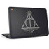 Wizarding Worlds Harry Potter Deathly Hallows Symbol HP Chromebook Skin