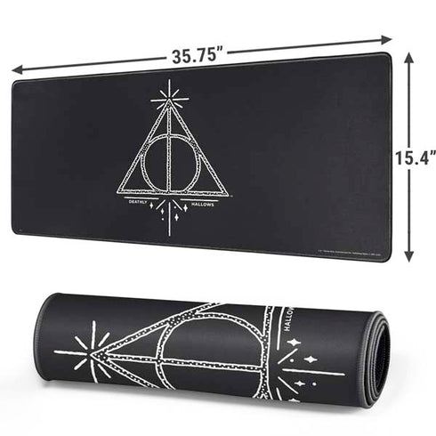 Wizarding Worlds Harry Potter Deathly Hallows Symbol Gaming Mouse Pad