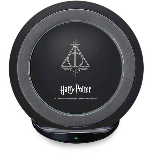 Wizarding Worlds Harry Potter Deathly Hallows Symbol Fast Charge Wireless Charging Stand Skin