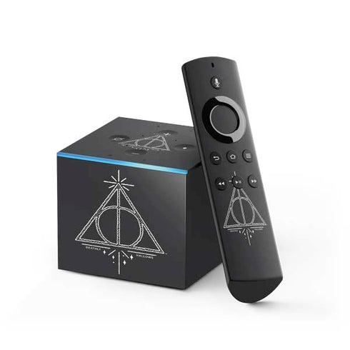 Wizarding Worlds Harry Potter Deathly Hallows Symbol Fire TV Cube Skin