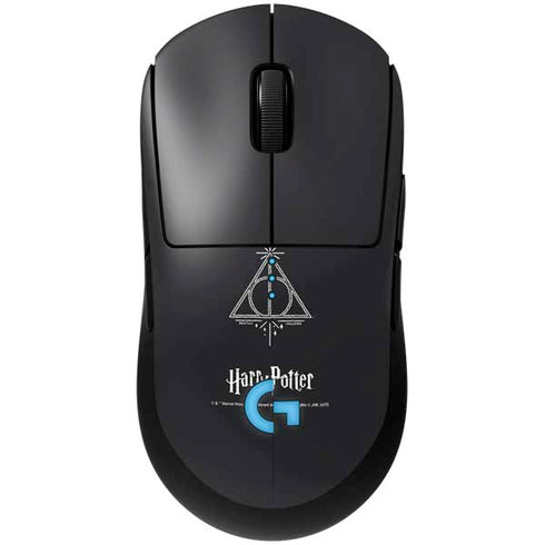 Wizarding Worlds Harry Potter Deathly Hallows Symbol G Pro Wireless Gaming Mouse Skin