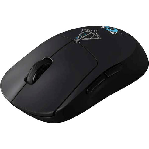 Wizarding Worlds Harry Potter Deathly Hallows Symbol G Pro Wireless Gaming Mouse Skin