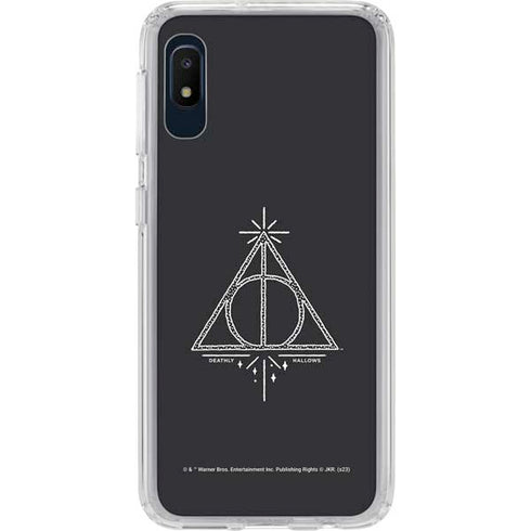 Wizarding Worlds Harry Potter Deathly Hallows Symbol Galaxy A10e Clear Case