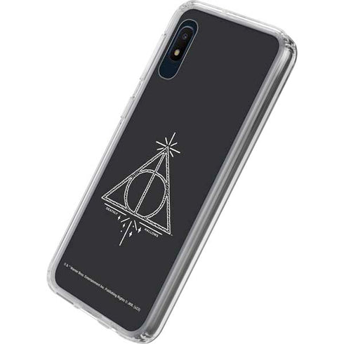 Wizarding Worlds Harry Potter Deathly Hallows Symbol Galaxy A10e Clear Case