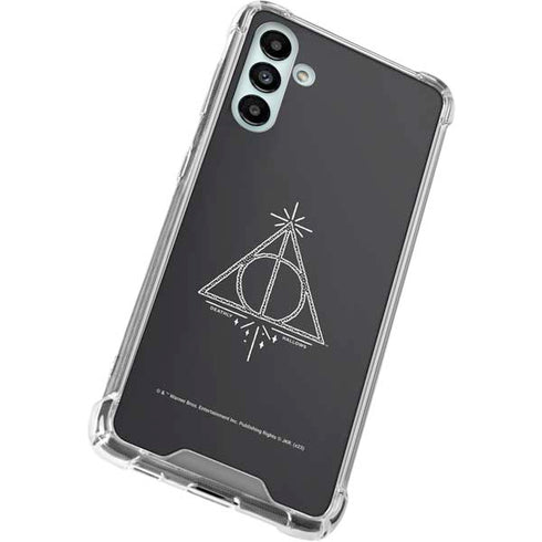 Wizarding Worlds Harry Potter Deathly Hallows Symbol Galaxy A13 5G Clear Case