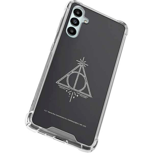 Wizarding Worlds Harry Potter Deathly Hallows Symbol Galaxy A14 5G Clear Case