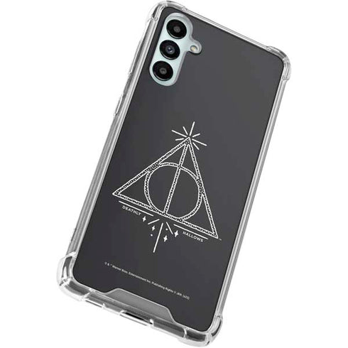 Wizarding Worlds Harry Potter Deathly Hallows Symbol Galaxy A15 5G Clear Case