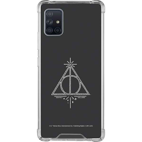 Wizarding Worlds Harry Potter Deathly Hallows Symbol Galaxy A51 5G Clear Case