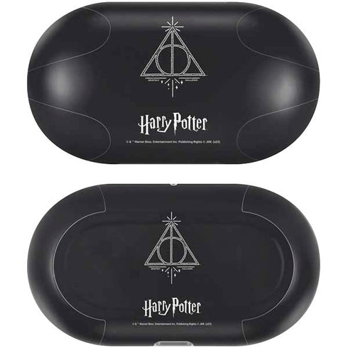 Wizarding Worlds Harry Potter Deathly Hallows Symbol Galaxy Buds Plus Skin
