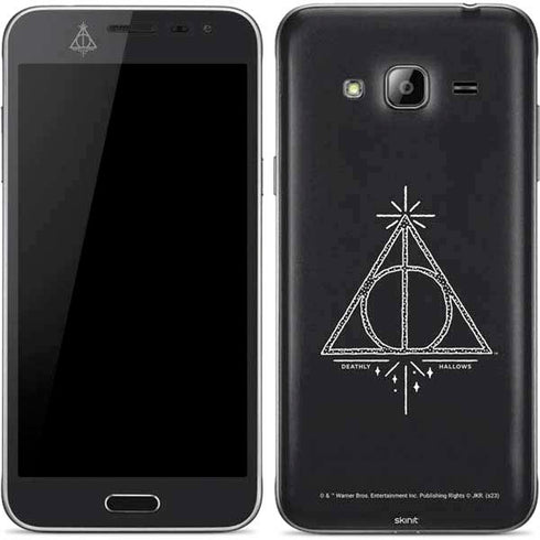 Wizarding Worlds Harry Potter Deathly Hallows Symbol Galaxy J3 Skin