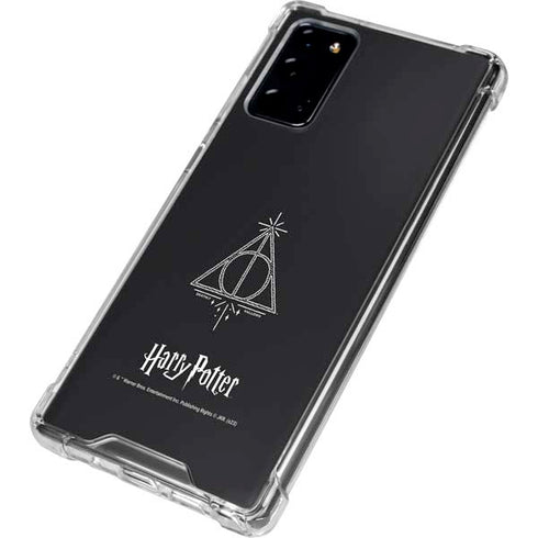 Wizarding Worlds Harry Potter Deathly Hallows Symbol Galaxy Note20 5G Clear Case