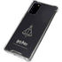 Wizarding Worlds Harry Potter Deathly Hallows Symbol Galaxy Note20 5G Clear Case