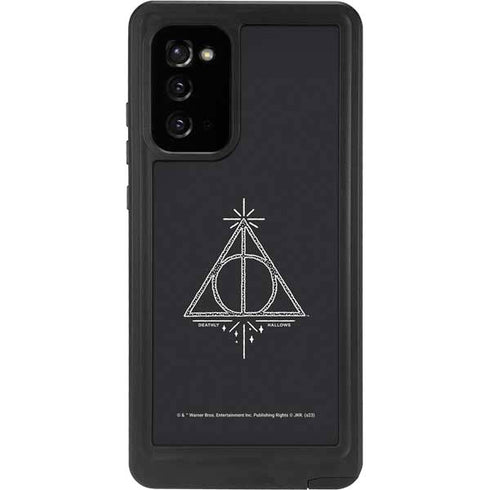 Wizarding Worlds Harry Potter Deathly Hallows Symbol Galaxy Note20 5G Waterproof Case