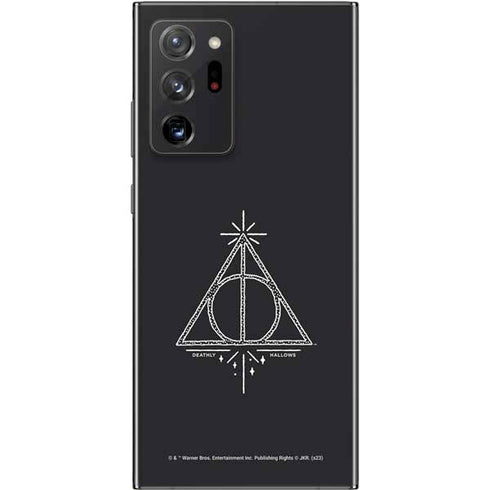 Wizarding Worlds Harry Potter Deathly Hallows Symbol Galaxy Note20 Ultra 5G Skin