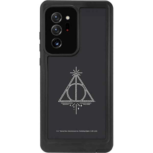 Wizarding Worlds Harry Potter Deathly Hallows Symbol Galaxy Note20 Ultra 5G Waterproof Case