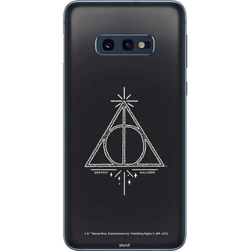 Wizarding Worlds Harry Potter Deathly Hallows Symbol Galaxy S10e Skin